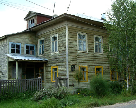 Дом в котором рос Л.Н. Гумилев в г. Бежецке