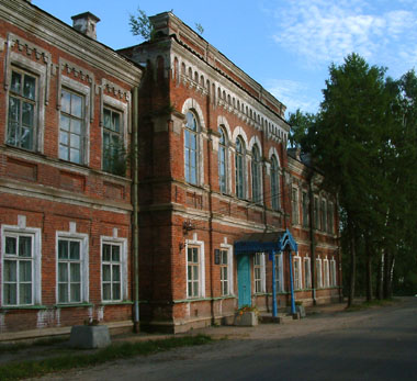 Школа в которой учился Л.Н. Гумилев в г. Бежецке